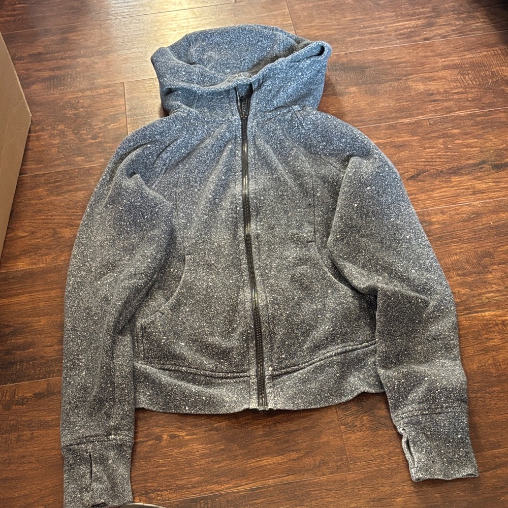 Women's Gray Lululemon Hooded Jacket